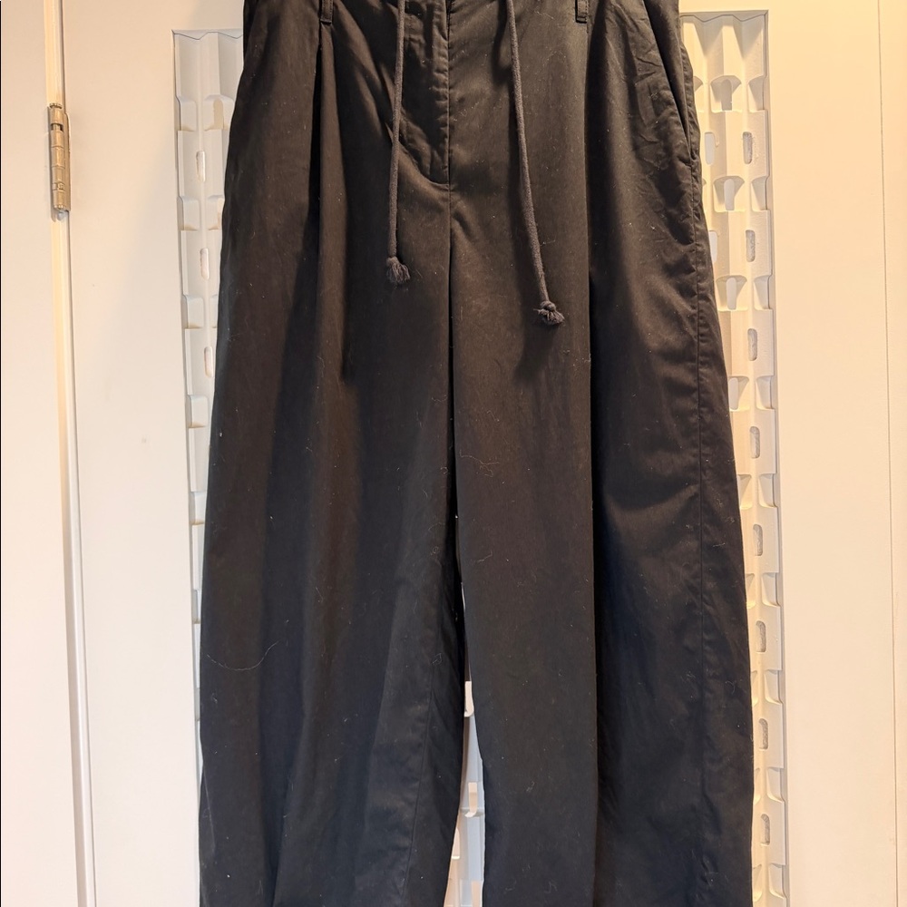 Banana Republic Barrel Pant Cotton Poplin Sz 6 Drawstring